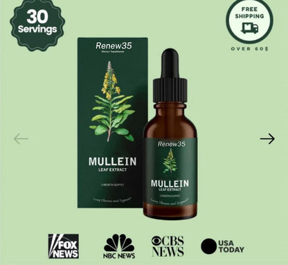 Renew35™ - Mullein Leaf Extract + Chlorophyll